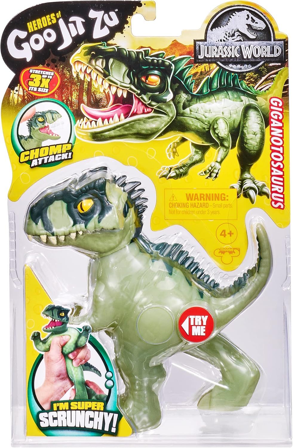 Goo Jitzu Jurassic World Chomp Attack Giganotosaurus view 2