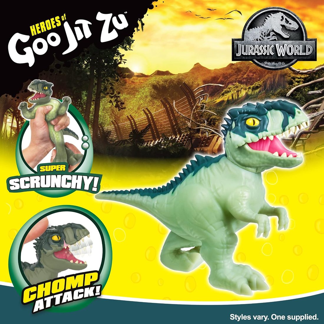 Goo Jitzu Jurassic World Chomp Attack Giganotosaurus view 3