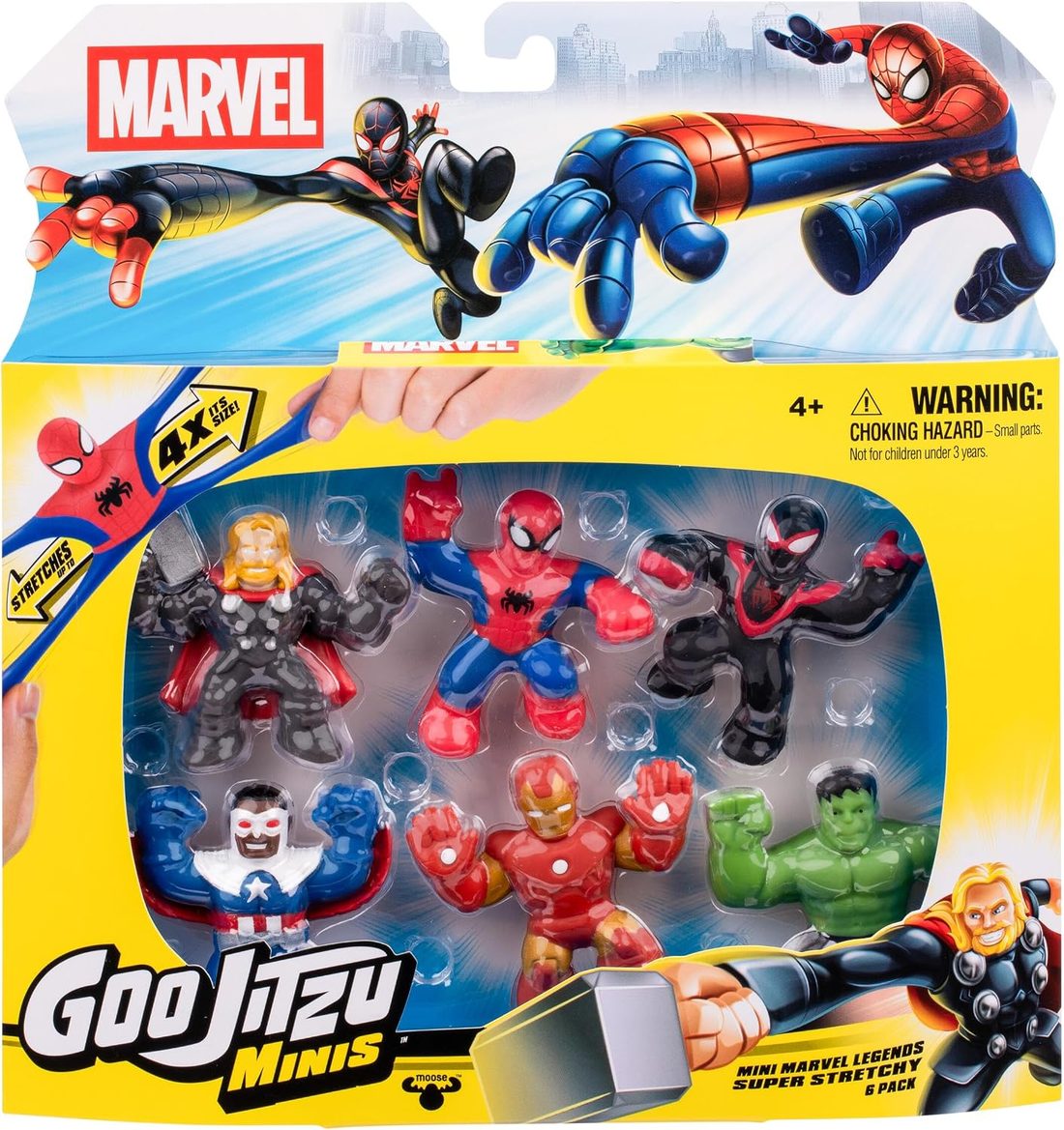 Goo Jitzu Marvel Minis 6 Pack view 2
