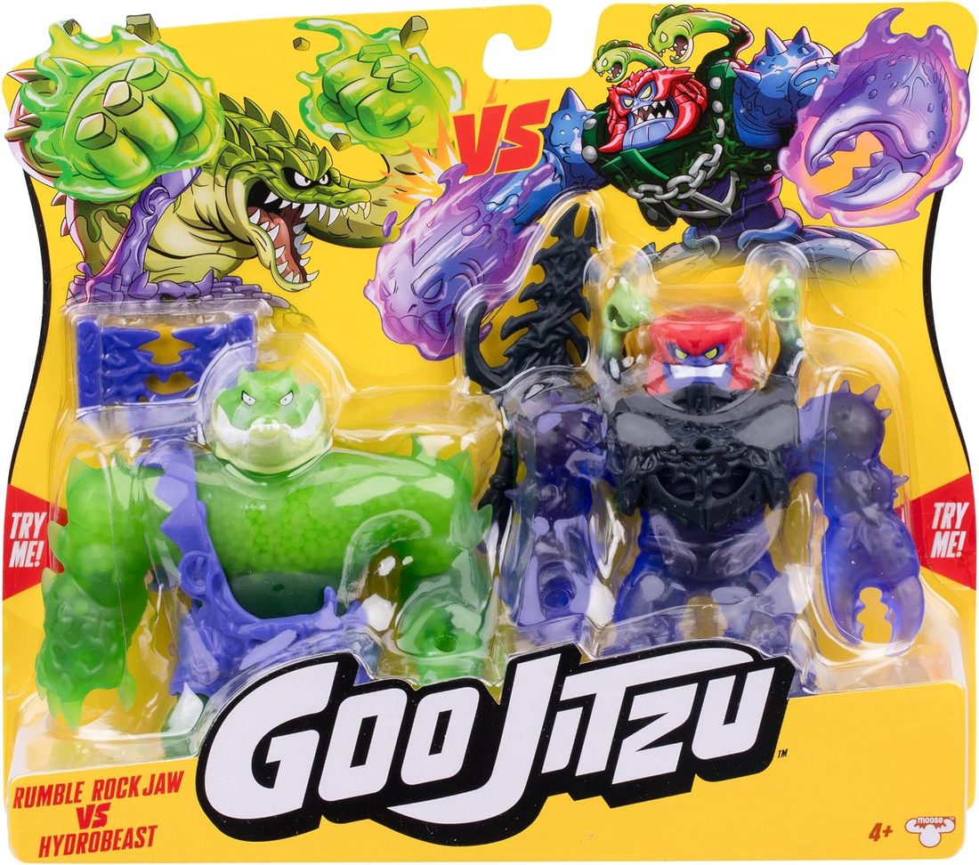 Goo Jitzu Rockjaw vs Hydrobeast Versus Pack view 3